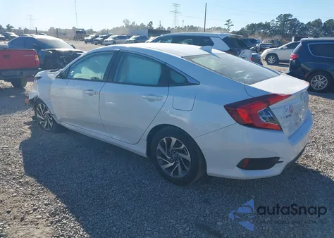 2017 Honda Civic Ex z USA, uszkodzony, nr VIN 19XFC2F76HE048171